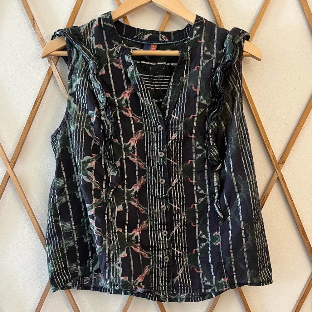 Anthropologie Pilcro Sleeveless Blouse